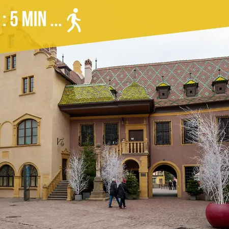 Le Bretzel Petite Venise Vieille Center Wi-fi לינה וארוחת בוקר קולמר