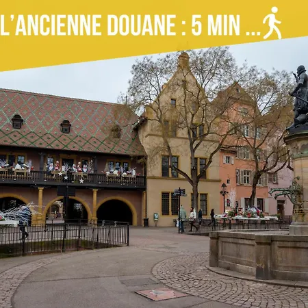 Alojamento de Acomodação e Pequeno-almoço Le Bretzel Petite Venise Vieille Center Wi-fi